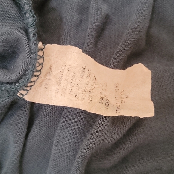 Azules | Teal Blue Long Sleeve Tee - Picture 4 of 4